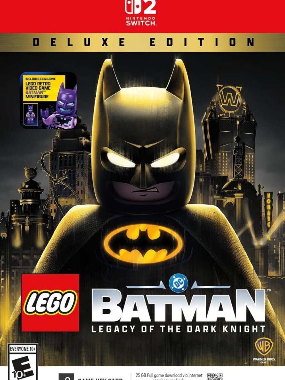 Deluxe LEGO Batman Game for Nintendo Switch - Legacy of the Dark Knight Edition